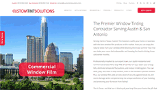 Desktop Screenshot of customtintsolutions.com